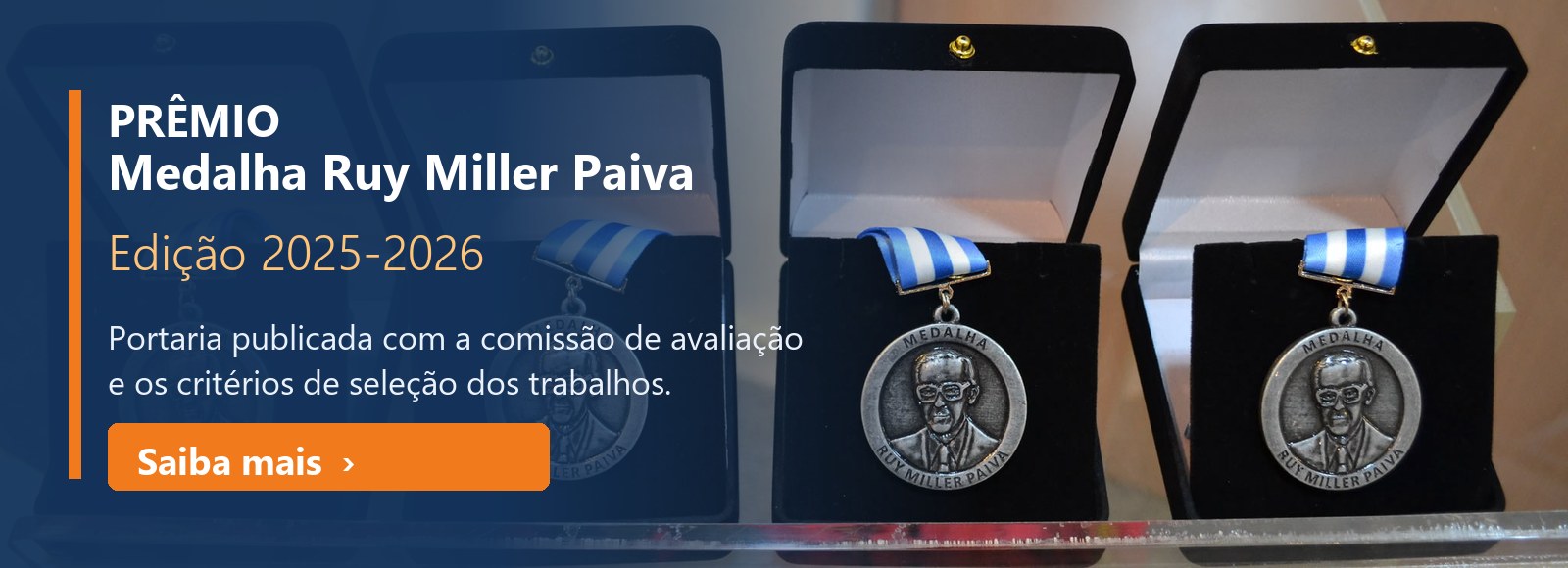 Prêmio Medalha Ruy Miller Paiva - Edição 2025-2026
